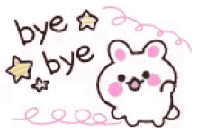 Image result for cute goodbye animated gif