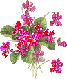 Pink Flowers Glitter GIF - PinkFlowers Flowers Glitter GIF's