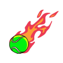 Ball On Fire Gifs Tenor
