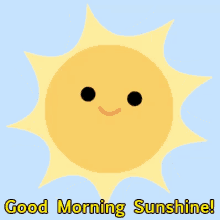 Good Morning Sunshine GIFs | Tenor