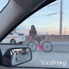 Bike in reverse