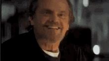 gif animation of Jack Nicholson smiling and nodding.