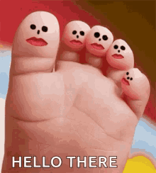 Toes Hello There GIF - Toes HelloThere GIFs