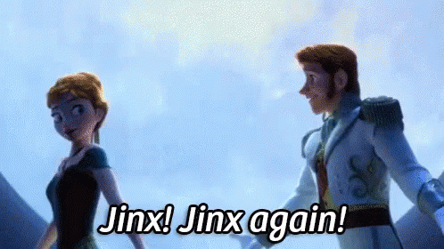 Tenor - Jinx! Jinx again! - Frozen