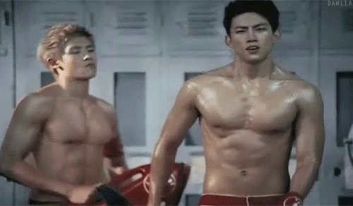 2pm taecyeon abs