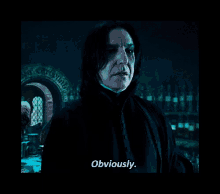 Severus Snape Obviously GIFs | Tenor
