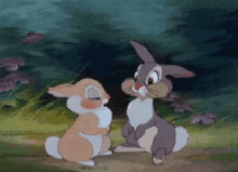 thumper bambi snow gifs thumper bambi snow gifs