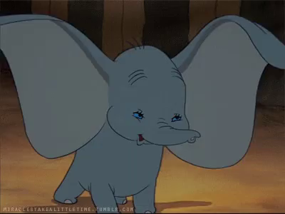 Dumbo Big Ears GIF - Dumbo Big Ears Disney - Discover & Share GIFs