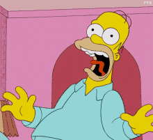 Scared Homer Simpson Gifs Tenor