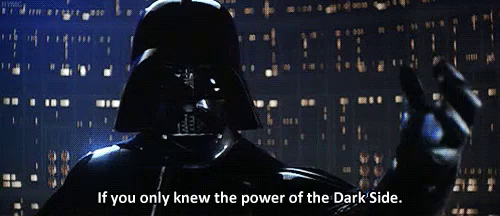 You Underestimate The Power Of The Dark Side Gifs Tenor