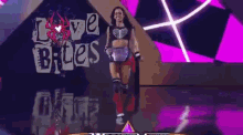 Rock N' Wrestling Rager | AJ Lee (c) vs. Rosa Mendes Tenor