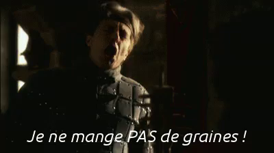 Kaamelott Je Ne Mange Pas De Graines Gif Kaamelott Jenemangepasdegraines Pissed Discover Share Gifs