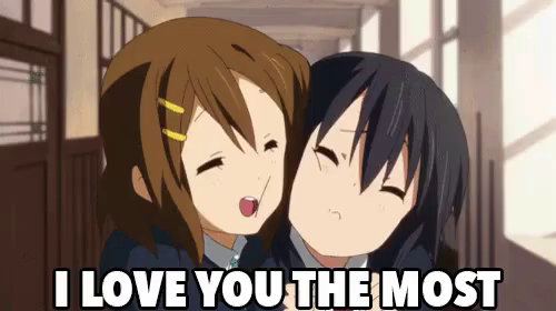 I Love You The Most GIF - Anime I Love You Love You - Discover & Share GIFs