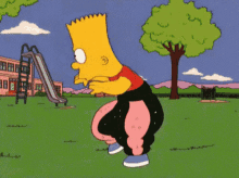 Bart Simpson Dance Gifs Tenor