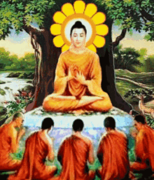 မင်္ဂလာပါ သာဓုSadu GIF - မင်္ဂလာပါ သာဓုSadu Buddha GIFs