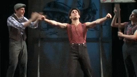 Newsies Broadway Gif Newsies Broadway Spot Discover Share Gifs