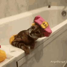 cat shower cap