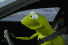 Kermit Car GIFs | Tenor