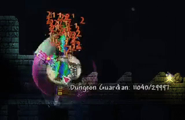 Dungeon Guardian Fight Gif Dungeonguardian Fight Videogame Discover Share Gifs