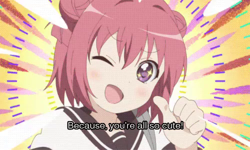 you are cute gif  yourecute anime  discover  share gifs