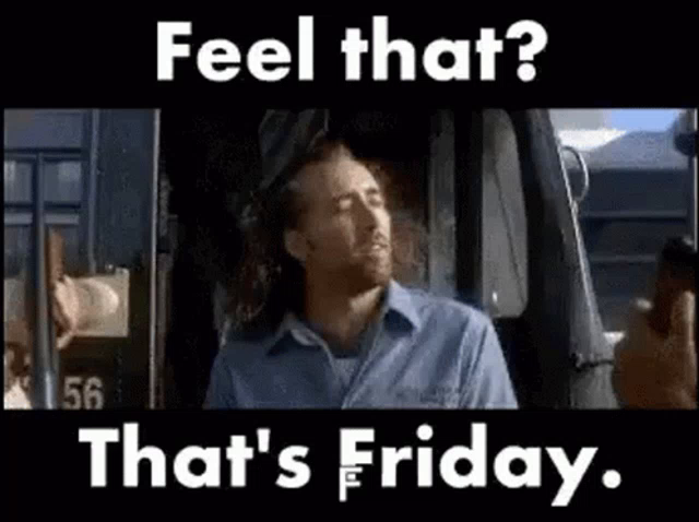 Feel That Its Friday Gif Feelthat Itsfriday Feelingit Discover Share Gifs