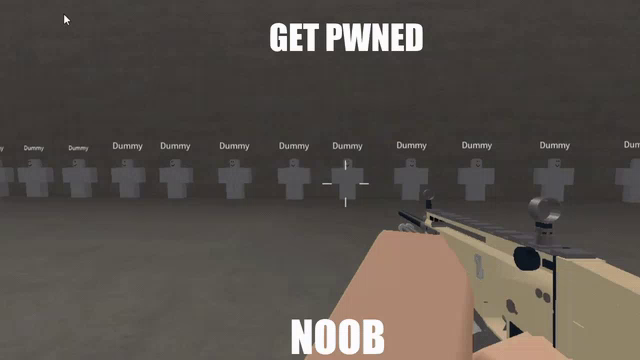 Roblox Noob Gif Roblox Noob Pwn Discover Share Gifs - shoot noobs with roblox weapons roblox