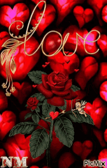 Featured image of post I Love You Images With Roses Gif