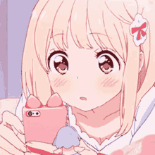 Cute Anime Girl Pfp Blushing