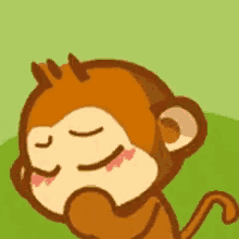 40+ Best Collections Cute Monkey Cartoon Gif - Lee Dii