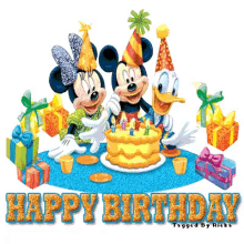 Happy Birthday Disney Gifs Tenor
