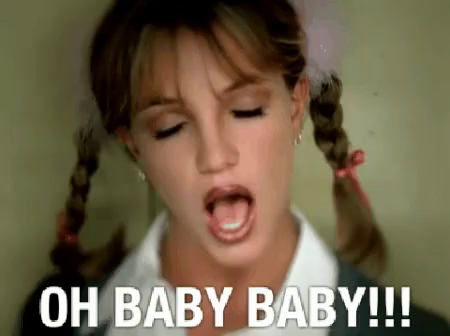 Oh Baby Baby Britney Spears Gif Ohbabybaby Britneyspears Hitmebabyonemoretime Discover Share Gifs
