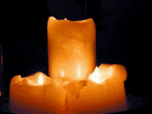 Candles Lit Up GIF - Candles LitUp Candle GIF's