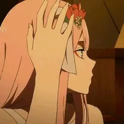 Zero Two Smile Gif Zerotwo Smile Darlinginthefranxx Discover Share Gifs