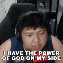 Featured image of post I Have The Power Of God And Anime On My Side Gif My god the wiggly hair and sound effects