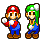 Super Mario Luigi GIF - SuperMario Mario Luigi GIFs