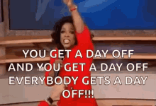 Image result for day off gif