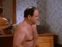 Image result for george costanza cold water gif