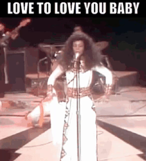 Donna Summer Love To Love You Baby Gif Donnasummer Lovetoloveyoubaby Disco Discover Share Gifs