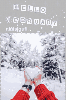 Featured image of post Hello February Images Snow