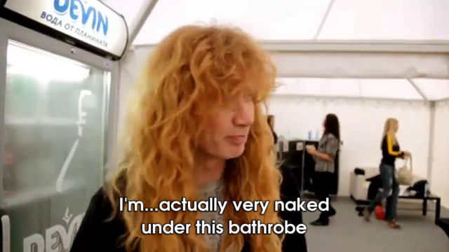 Dave'S Bathrobe ;) GIF - Dave Mustaine Gay - Discover & Share GIFs