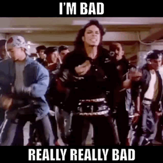 Michael Jackson Bad Gifs Tenor