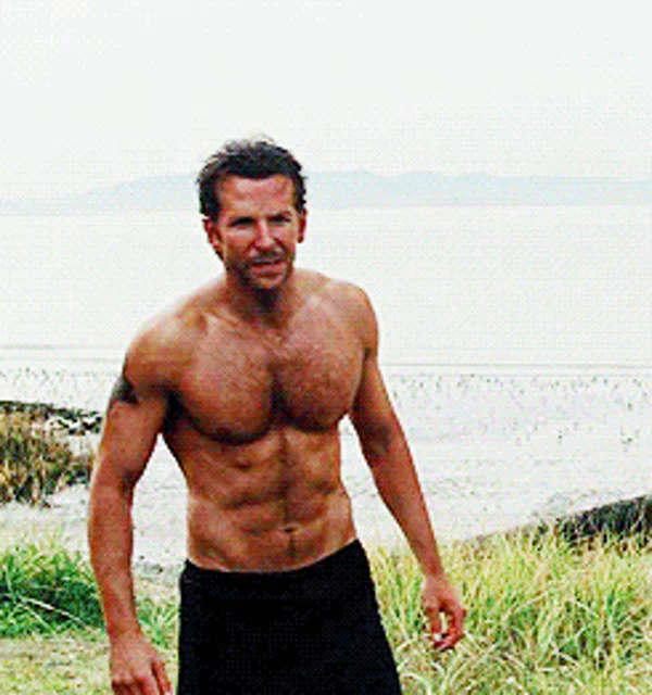 Bradley Cooper Shirtless Gif Bradleycooper Shirtless Seductive Discover Share Gifs