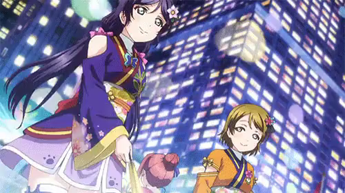 扇子 アニメ Gif Japanesefan Anime Lovelive Discover Share Gifs