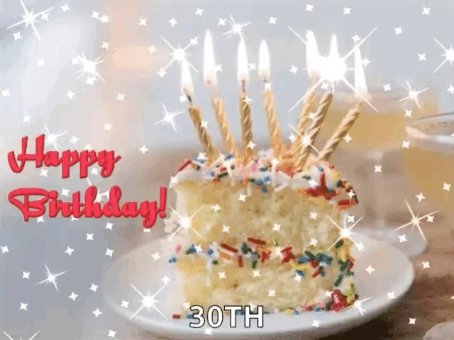 Animated Happy Birthday Cake Gifs Tenor