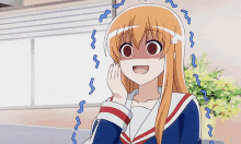 Nervous Laughter Anime Gif / Have an idea for a gif with sound, send us