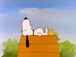 寝る ねる スヌーピー すぬーぴー Gif Snoopy Woodstock Sleeping Discover Share Gifs
