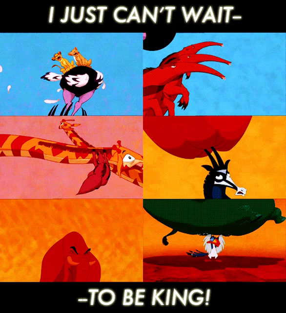 Lion King Cant Wait Gif Lionking Cantwait Tobeking Discover Share Gifs