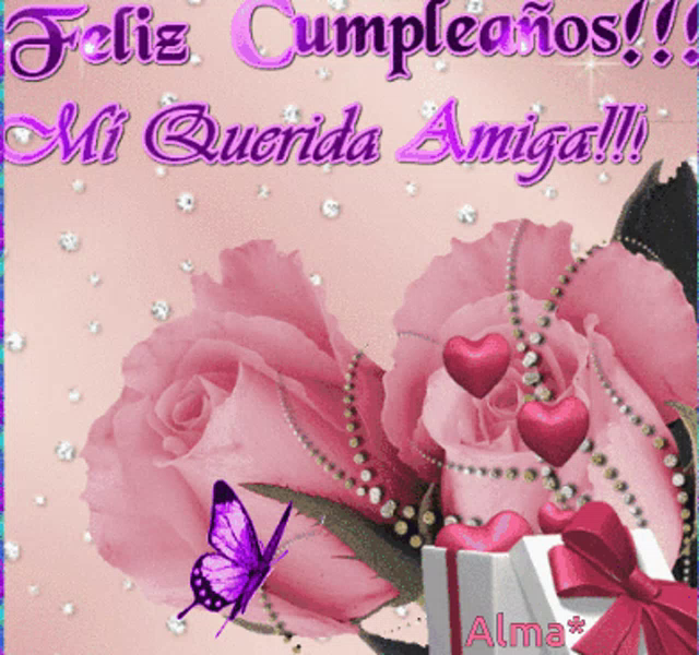 Feliz Cumpleanos Mi Querida Amiga Gif Felizcumpleanos Miqueridaamiga Hppybirthday Discover Share Gifs