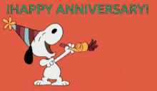 Snoopy Anniversary Gifs Tenor