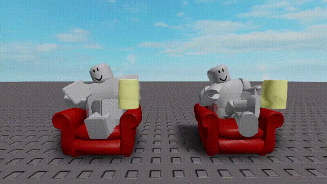 Roblox Chair Gif Roblox Chair Relax Discover Share Gifs - chill and relax roblox games